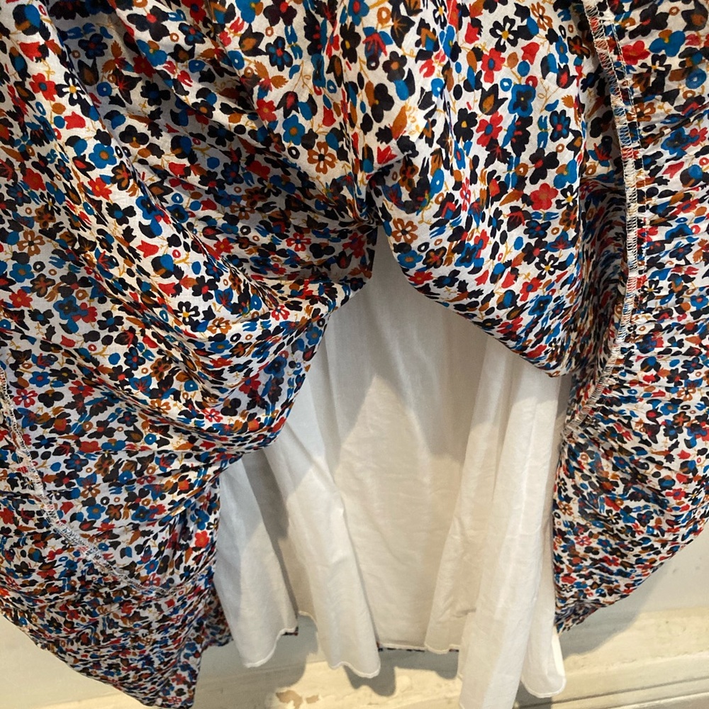 LAST CHANCE- TORY BURCH FLORAL COTTON DRESS - Picture 11 of 11